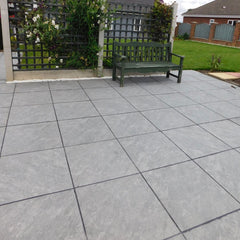 Aged Quartz Grey 20mm Porcelain