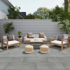 Porcelain Paving Station 900 x 600 x 20mm Iron