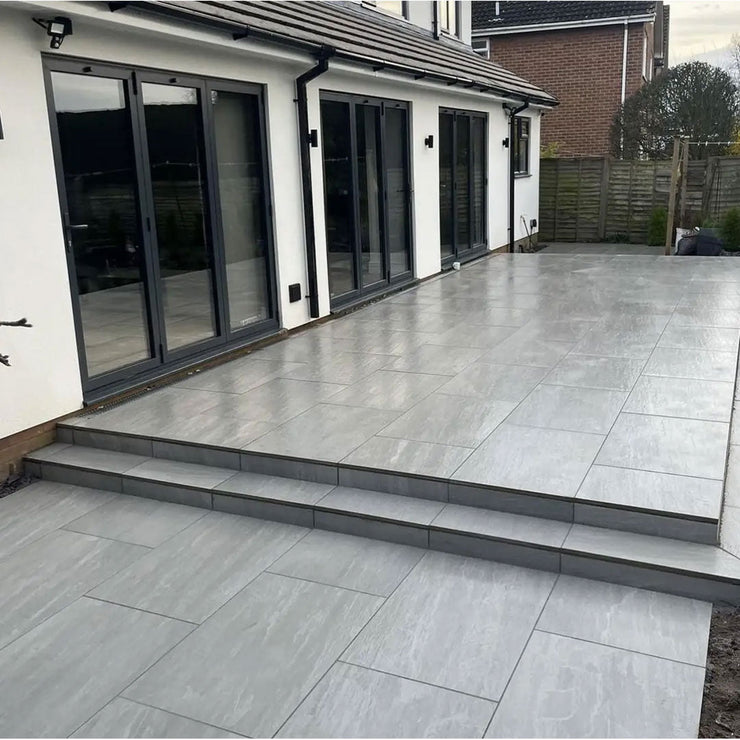 How to clean paving slabs without a pressure washer