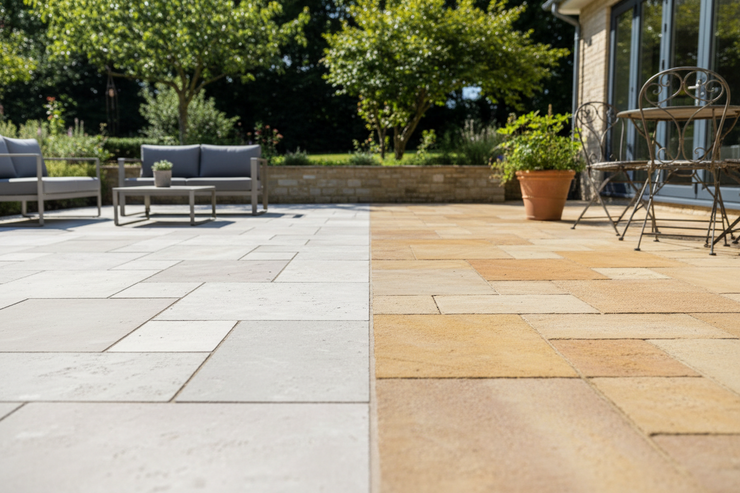 Limestone vs Sandstone Paving: Which is the best choice?