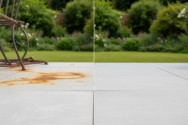 How to Remove Rust From Pavers Safely (Without Damaging Your Stone)