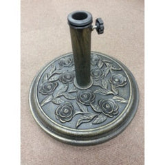9kg Bronze Rose Parasol Base