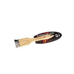 L30cm Wooden Hand LED Barbecue Grill Brush