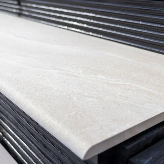 ADZ Eddystone Arena Bullnose Step 330mm x 1200mm Rectified (Pack:40)