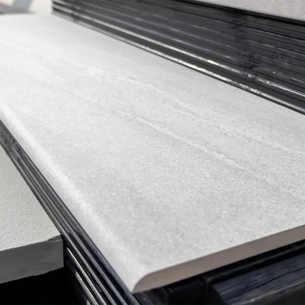 ADZ Eddystone Perla Bullnose Step 1200mm x 330mm x 13mm Rectified ...