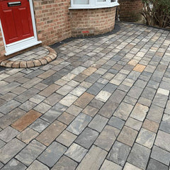 Black Sandstone Drivestone Cobbles 30mm 11.59m² Project Pack