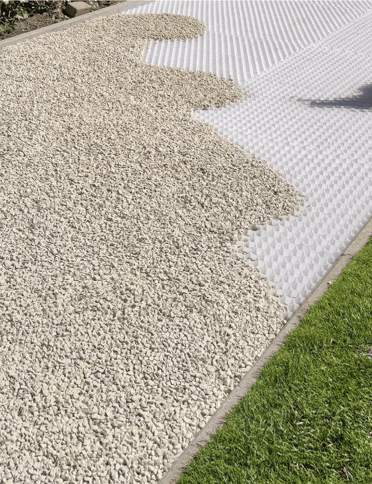 CORE Driveway Gravel Grid 1600mm x 1200mm 30-40mm White