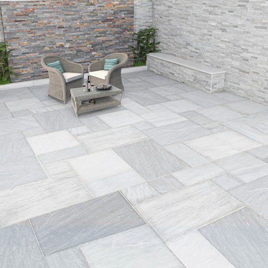Fusion Castle Grey 18mm Sandstone 4 Size Project Pack 19.52m2