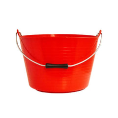 Gorilla 22 Litre Flexible Red Bucket
