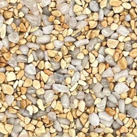 Luxe Marble Scandinavian Pearl UV 15mm Resin Driveway Inc. Antislip Glass & Catalyst