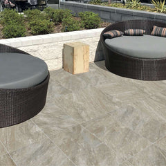 Porcelain Paving Stone Grey 800 x 400 x 20mm