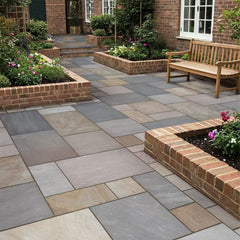 Gardenstone Sandstone Paving Sunset Buff Project Pack 19.52m2