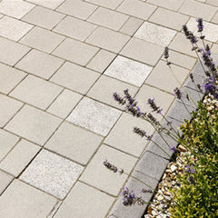 Corrib 210 x 170 x 60mm Silver Granite Shotblast Paving Blocks