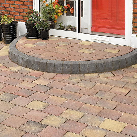 Corrib 210 x 170 x 60mm Curragh Gold Shotblast Paving Blocks