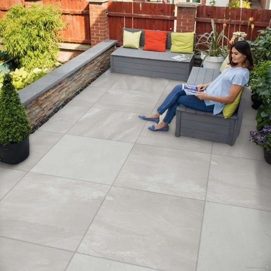 Porcelain Paving Denverstone  600 x 600 x 20mm Grey