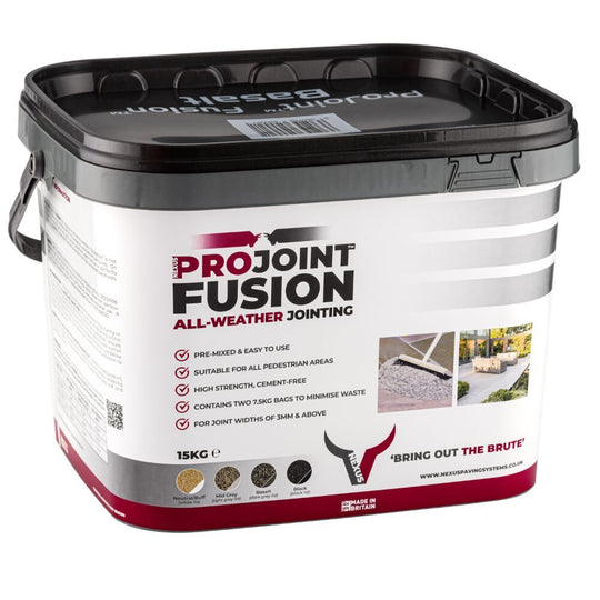 ProJoint Fusion basalt all weather jointing compound 15kg tub