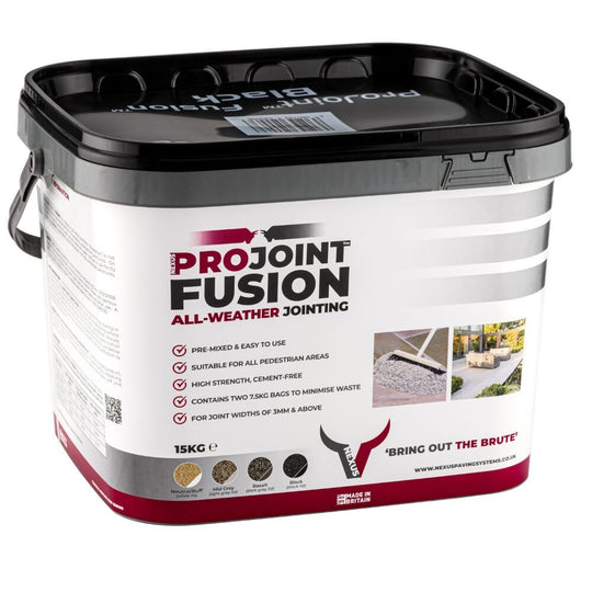 ProJoint Fusion black all weather jointing compound 15kg tub