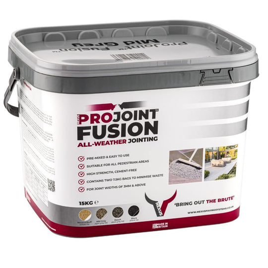ProJoint Fusion mid grey all weather jointing compound 15kg tub