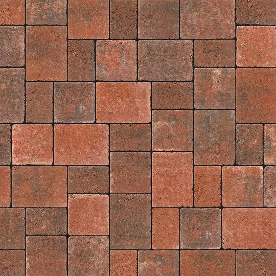 HomePave Cobble Auburn 3's Mix Project Pack 12.96m2