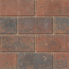 Marshalls Block Paving 200 x 100 x 50mm Brindle (488no per pack 9.76m2)