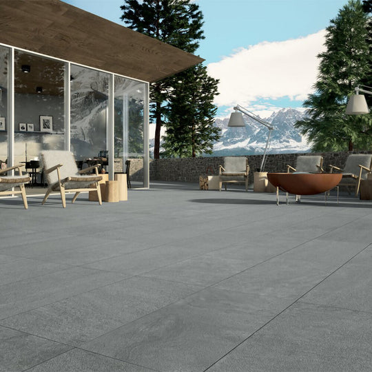 Porcelain Paving Matrix 1200 x 600 x 20mm Silver