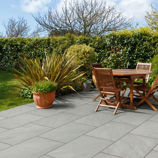 Porcelain Sandstone Paving Mercury 900mm x 600mm (Pack:48)