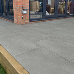 Porcelain Paving Merit 900mm x 600mm x 16mm Pebble Grey