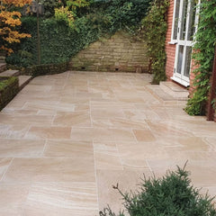 Porcelain Sandstone Paving Patina Project Pack 14.78m2