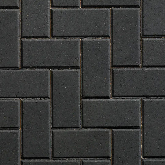 Plaspave 200 x 100 x 50mm Charcoal Pavior (488no per pack 9.76m2)