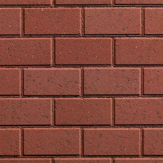 Plaspave 200 x 100 x 50mm Red Pavior (488no per pack 9.76m2)