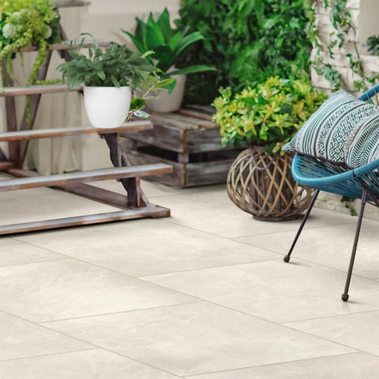 Porcelain Paving Station 600 x 600 x 20mm White