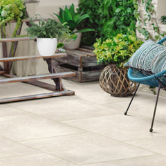 Porcelain Paving Station 600 x 600 x 20mm White