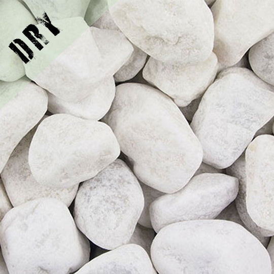 White Pebbles 20-40mm 25kg Bag