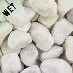 White Pebbles 20-40mm 25kg Bag